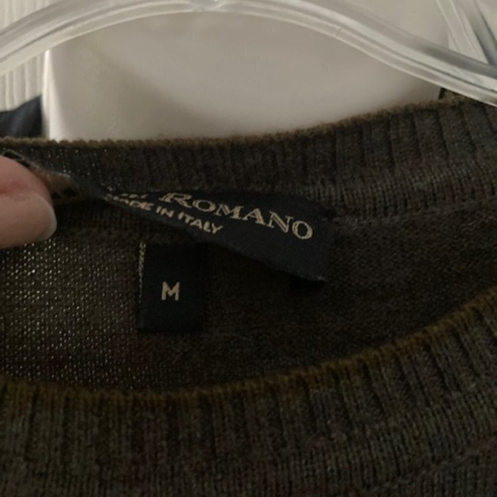 Lenor Romano wool Sweater made in Italy size Medium - Picture 6 of 12